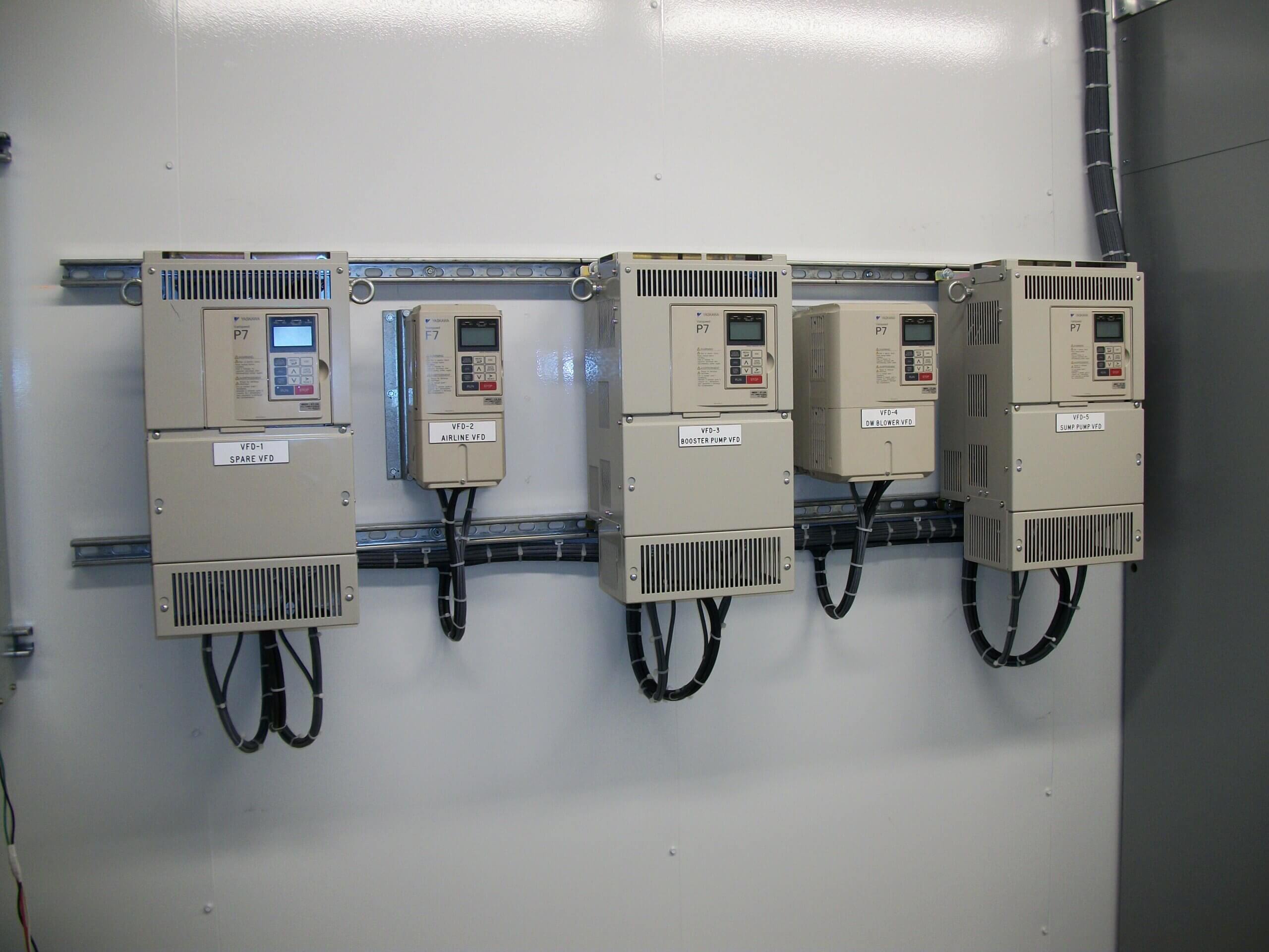 Variable Frequency Drive Control center